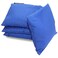Driveway Games All Weather Cornhole Bean Bag Set Waterproof Regulation Corn Toss Bags Royal Blue Set of 4