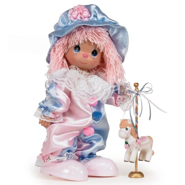 The Doll Maker Precious Moments Dolls Linda Rick Clowing Around The Merry Go Round 12 inch Doll