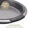 Anolon Advanced Nonstick Bakeware Cooling Grid  Baking Rack  10 Inch x 16 Inch Gray