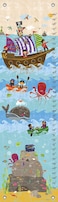 Oopsy Daisy Growth Chart Swashbuckling Good Time 12 x 42