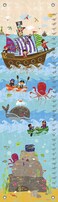 Oopsy Daisy Growth Chart Swashbuckling Good Time 12 x 42