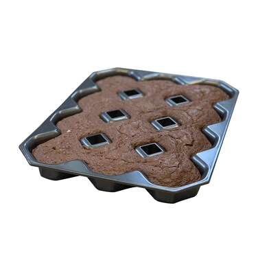 Bakelicious Crispy Corner Brownie Pan NonStick
