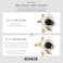KOHLER KT7276842BZ Artifacts RiteTemp PressureBalancing Valve Trim with PushButton Diverter and Lever Handle OilRubbed Bronze