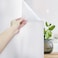 Mangobox Privacy Window Film Frosted Fluted Window Film Static Cling Window Sticker Reeded Glass Tinting for Bathroom Door Covering UV Block Etched Vertical Strips 175X 787 inches
