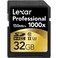 Lexar Professional 1000X 32GB SDHC UhsII Card