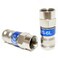PCTTRS6L Universal RG6 Coaxial Locking Compression Connector  20 Pack
