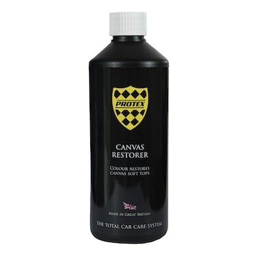 PROTEX World Convertible Soft Top Canvas Restorer Black 1ltr  Colour Restores Like New