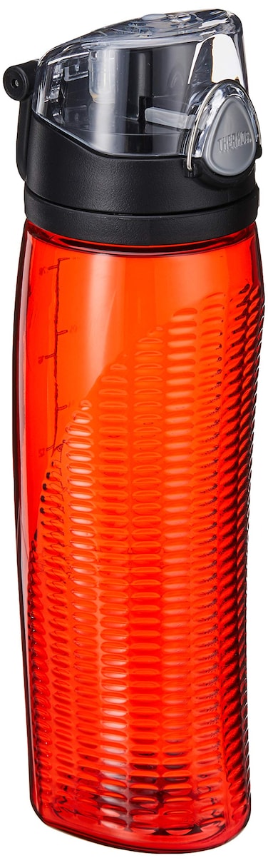 Thermos Intak 24 Ounce Hydration Bottle with Meter Red