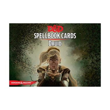Gale Force Nine GF973903 Dungeons and Dragons Druid Spell Deck Game 110 Cards