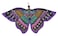 In the Breeze Butterfly Bali Kite Small Purple