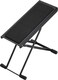 KM Konig  Meyer 1467001455 Footrest  6 Height Positions Sturdy NonSkid Rubber Foot Pad for Classical Acoustic Electric Guitarists  Professional Grade for all Musicians  German Made  Black
