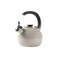 Circulon Enamel on Steel Whistling TeakettleTeapot With FlipUp Spout 2 Quart  Gray