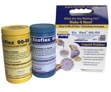 SmoothOn Ecoflex 0050 Platinum Silicone 2 lb Kit