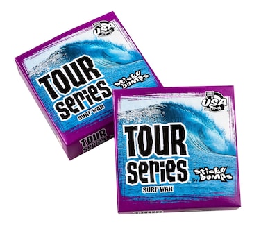 Sticky Bumps Tour Series CoolCold Surf Wax Pack of 3 White