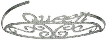 Beistle Glittered Metal Tiara Queen