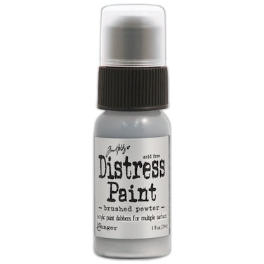 Ranger Tim Holtz Distress Paint 1Ounce Bottle Ripe Persimmon