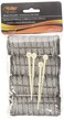 2 Pack TOTAL 8 ROLLERS w 8 Pins HAIR STYLING BRUSH ROLLERS  PINS Hair Curlers 3 x 1 18 Bristles