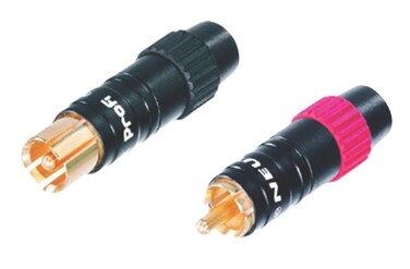 Neutrik NF2CB2 ProFi RCA Plug Pair