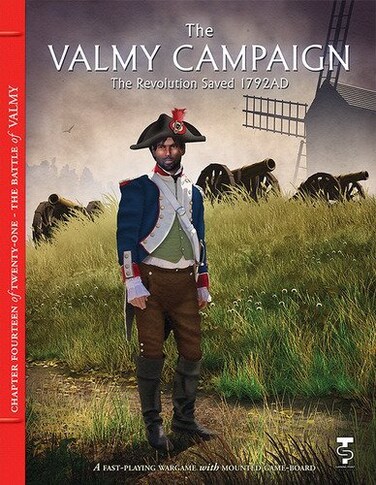 TP Valmy Campaign Revolution Saved 1792 Board Game