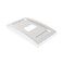 Panduit CFPE2WHY 1Gang 2Port Faceplate White