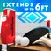 Franklin Sports Table Tennis to Go Portable Ping Pong Net Set  Any Table Top Adjustable 2 Ping Pong Paddles  2 Ping Pong Balls Included  2 Player Table Tennis Set