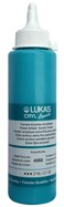 LUKAS CRYL Liquid Soft Body Acrylic Paint Professional Low Viscosity Acrylic Paint  250 ml Bottle  Cobalt Turquoise