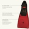 FINIS Long Floating Fins for Swimming and Snorkeling  BlackRed  XL US Male 911  US Female 1012