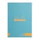 Rhodia A5 Color Head Stapled Pad No16 Lined  Turquoise Blue