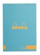 Rhodia A5 Color Head Stapled Pad No16 Lined  Turquoise Blue