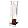 Yamazaki Home Tower Freestanding Coat Hanger Clothes Rack With Shelf 55  Steel