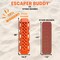 Maxsa 20333 HeavyDuty Escaper Buddy Traction Mats for OffRoad Mud Sand  Snow Vehicle Extraction and Recovery Bendable Unbreakable Orange 2 Pack