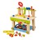 EverEarth Toddler Workbench with Tools Wooden Building Set Hammer Toy