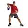 SPRI Kettlebell Weights Deluxe Cast Iron Vinyl Coated Comfort Grip Wide Handle Color Coded Kettlebell Weight Set Purple 15Pound