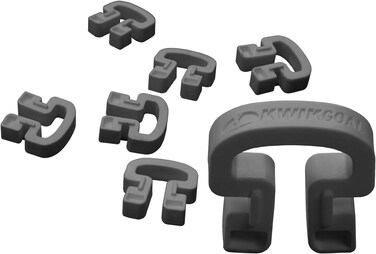 Kwik Goal Kwik Lock Net Clips Pack of 100 Black