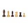 WE Games Staunton Wood Chess Set  Weighted Rosewood Pieces  Wooden Chess Board Perfect Chess Set for Adults 12 in