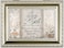 Cottage Garden 25th Anniversary Silvertone Rope Trim Jewelry Music Box Plays Amazing Grace