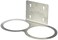HydroLogic 741585 Evolution RO1000 Wall Mount Bracket Stainless Steel Finish