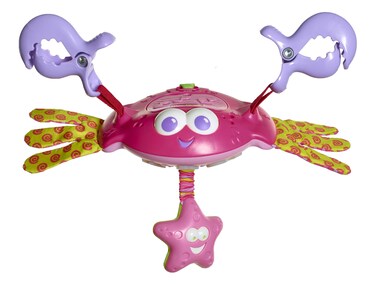 Tiny Love Chrissy ClipOn Crab Stroller Toy