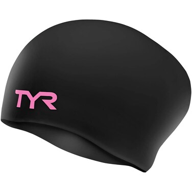 TYR Long Hair Cap BlackPink