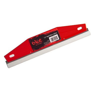 Grafix Painters Portable Straight Edge Tool Protects from Overspray Perfect for Painting Lines Angles or Corners for Urban Art 12Inch Red