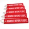 Rotary13B1 Remove Before Flight Key Chain  5 Pack Red with White Letters