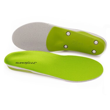 Superfeet AllPurpose Support High Arch Insoles Green  TrimToFit Orthotic Shoe Inserts  Professional Grade  Men 13515