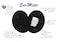 EAR MITTS Bandless Ear Muffs For Men  Women Black Fleece Ear Warmers Regular