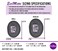 EAR MITTS Bandless Ear Muffs For Men  Women Black Fleece Ear Warmers Regular