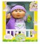 Cabbage Patch Kids 125 Naptime Babies  Brunette HairBlue Eye Girl Leopard Jumper Fashion