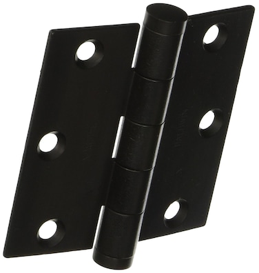 Baldwin 1030402I Square Mortise Hinge Distressed Oil Rubbed Bronze