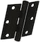 Baldwin 1030402I Square Mortise Hinge Distressed Oil Rubbed Bronze