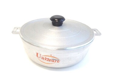 Uniware Super Quality Aluminum Caldera 22cm White