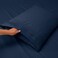 Clara Clark Bed Sheets Premier 1800 Series 4 Piece Bed Sheet Set Deep Pocket Wrinkle Fade Stain Resistant Luxury Soft Bedding Sheets  Pillowcases Queen Navy Blue
