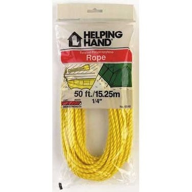 Helping Hand Twisted Polypropylene Rope  60060 Qty 3